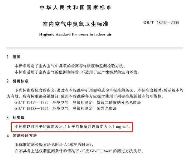 工采网:关于臭氧相关标准,你又知道多少?的图4